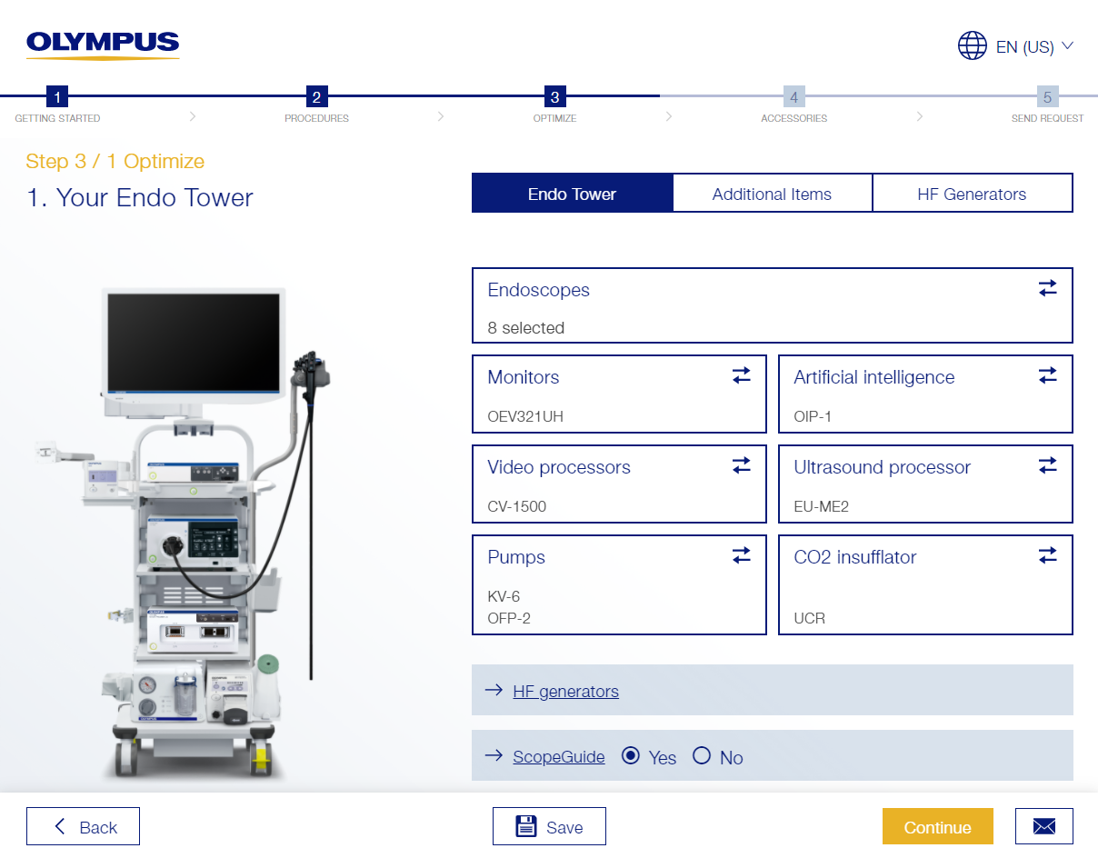 Endoscopy Tower System Configuration in 5 Steps